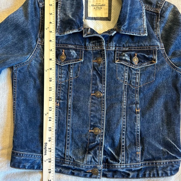 Abercrombie & Fitch Blue Jean Jacket - Picture 7 of 12